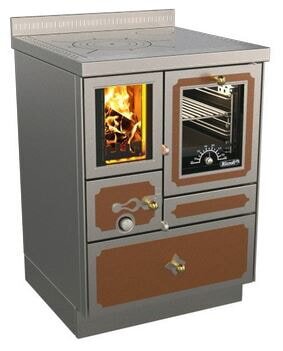 Holzherd Rizzoli - Serie RVE mit Backofen - RVE 60 - 8 kW - Epoka