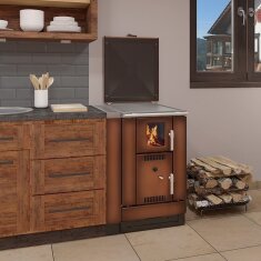 Wamsler Zentralheizungsherd wassergeführt K 158 - 22 kW