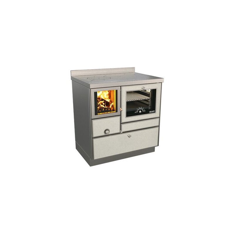 Holzherd Rizzoli - Serie RVE mit Backofen - RVE 80 - 8 kW - Variant