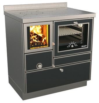 Holzherd Rizzoli - Serie RVE mit Backofen - RVE 80 - 8 kW - Variant