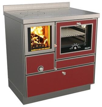 Holzherd Rizzoli - Serie RVE mit Backofen - RVE 80 - 8 kW - Variant