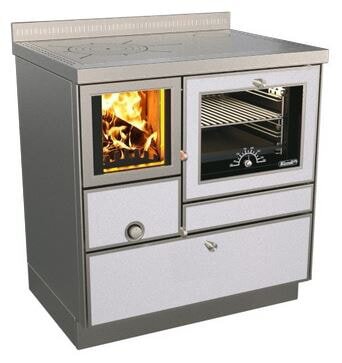 Holzherd Rizzoli - Serie RVE mit Backofen - RVE 80 - 8 kW - Variant