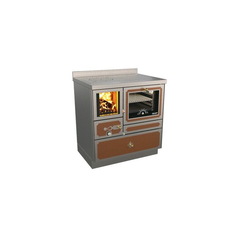 Holzherd Rizzoli - Serie RVE mit Backofen - RVE 80 - 8 kW - Epoka
