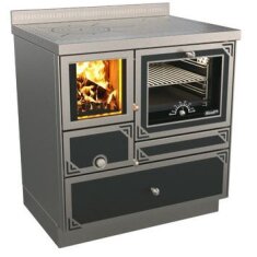 Holzherd Rizzoli - Serie RVE mit Backofen - RVE 80 - 8 kW...