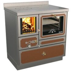 Holzherd Rizzoli - Serie RVE mit Backofen - RVE 80 - 8 kW - Epoka