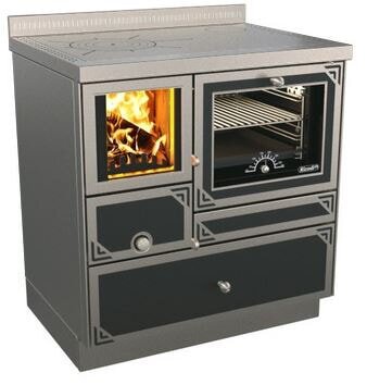 Holzherd Rizzoli - Serie RVE mit Backofen - RVE 80 - 8 kW - Epoka