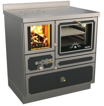 Holzherd Rizzoli - Serie RVE mit Backofen - RVE 80 - 8 kW - Epoka