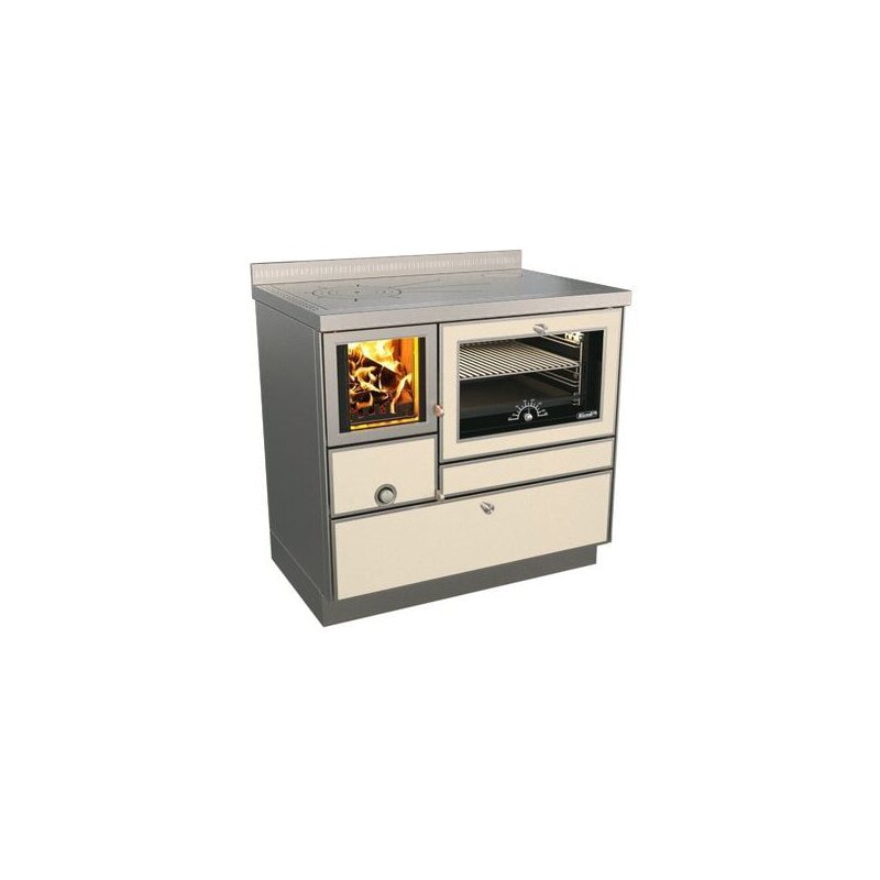 Holzherd Rizzoli - Serie RVE mit Backofen - RVE 90 - 8 kW - Variant