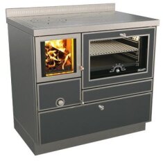 Holzherd Rizzoli - Serie RVE mit Backofen - RVE 90 - 8 kW...