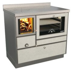 Holzherd Rizzoli - Serie RVE mit Backofen - RVE 90 - 8 kW - Variant