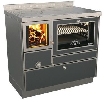 Holzherd Rizzoli - Serie RVE mit Backofen - RVE 90 - 8 kW - Variant