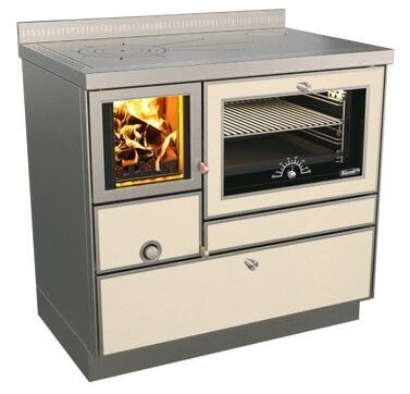 Holzherd Rizzoli - Serie RVE mit Backofen - RVE 90 - 8 kW - Variant