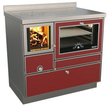 Holzherd Rizzoli - Serie RVE mit Backofen - RVE 90 - 8 kW - Variant
