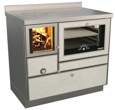 Holzherd Rizzoli - Serie RVE mit Backofen - RVE 90 - 8 kW - Variant