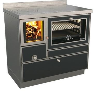 Holzherd Rizzoli - Serie RVE mit Backofen - RVE 90 - 8 kW - Variant