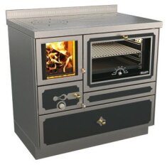 Holzherd Rizzoli - Serie RVE mit Backofen - RVE 90 - 8 kW - Epoka