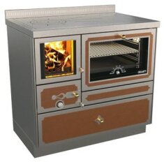 Holzherd Rizzoli - Serie RVE mit Backofen - RVE 90 - 8 kW - Epoka