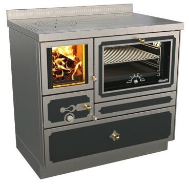 Holzherd Rizzoli - Serie RVE mit Backofen - RVE 90 - 8 kW - Epoka