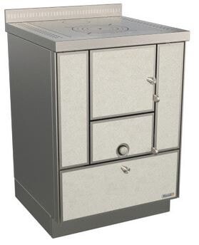 Holzherd Rizzoli - Serie RI ohne Backofen - RI 60 - 7,4 kW - Variant