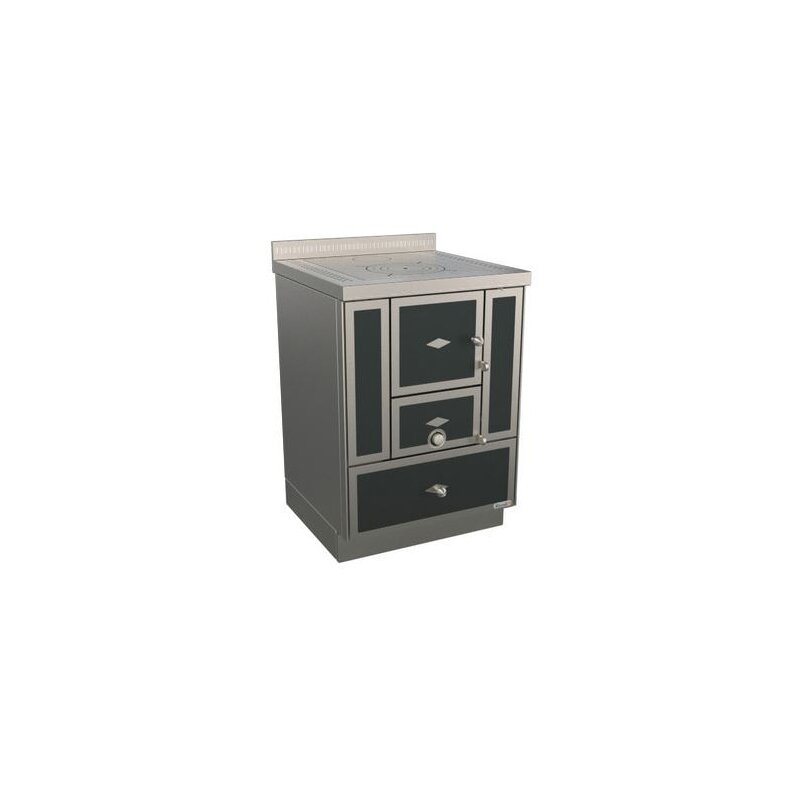 Holzherd Rizzoli - Serie RI ohne Backofen - RI 60 - 7,4 kW - Epoka