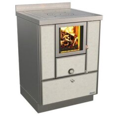 Holzherd Rizzoli - Serie RVI ohne Backofen - RVI 60 - 7 kW -  Variant