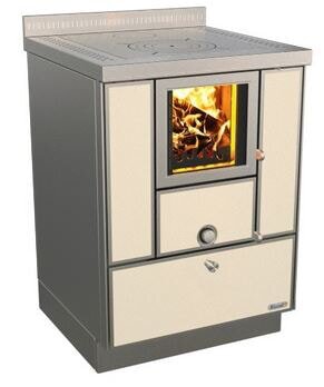 Holzherd Rizzoli - Serie RVI ohne Backofen - RVI 60 - 7 kW -  Variant