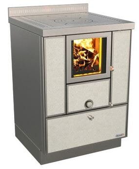 Holzherd Rizzoli - Serie RVI ohne Backofen - RVI 60 - 7,4 kW - Variant