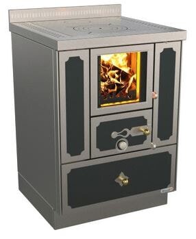 Holzherd Rizzoli - Serie RVI ohne Backofen - RVI 60 - 7 kW - Epoka