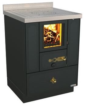 Holzherd Rizzoli - Serie RVI ohne Backofen - RVI 60 - 7,4 kW - Epoka