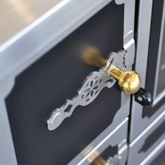 Holzherd Rizzoli - Serie RI mit Backofen - RI 70 - 8 kW - Epoka