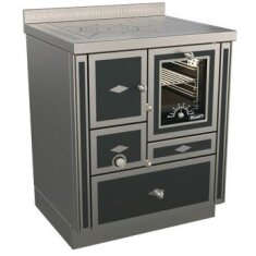 Holzherd Rizzoli - Serie RI mit Backofen - RI 70 - 8 kW -...