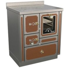 Holzherd Rizzoli - Serie RI mit Backofen - RI 70 - 8 kW - Epoka