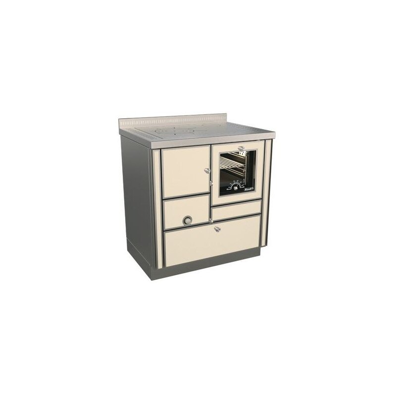 Holzherd Rizzoli - Serie RI mit Backofen - RI 80 - 8  kW - Variant