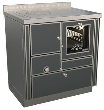 Holzherd Rizzoli - Serie RI mit Backofen - RI 80 - 8  kW - Variant