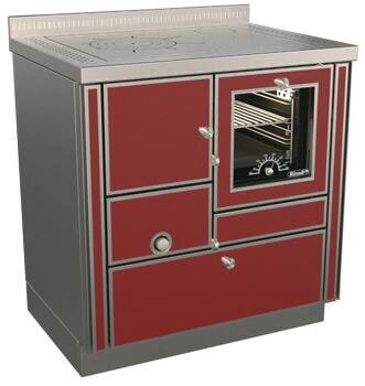 Holzherd Rizzoli - Serie RI mit Backofen - RI 80 - 8  kW - Variant