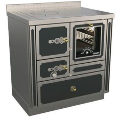 Holzherd Rizzoli - Serie RI mit Backofen - RI 80 - 8  kW - Epoka