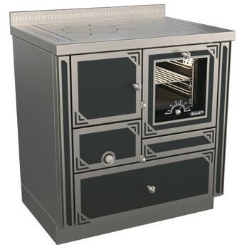 Holzherd Rizzoli - Serie RI mit Backofen - RI 80 - 8  kW - Epoka