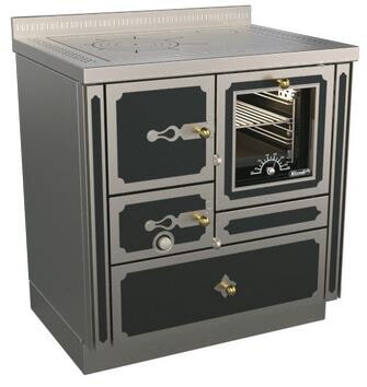 Holzherd Rizzoli - Serie RI mit Backofen - RI 80 - 8  kW - Epoka