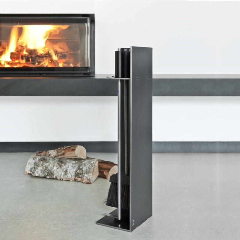 Kaminbesteck Red Anvil - LoJazz 3 - Mattschwarz