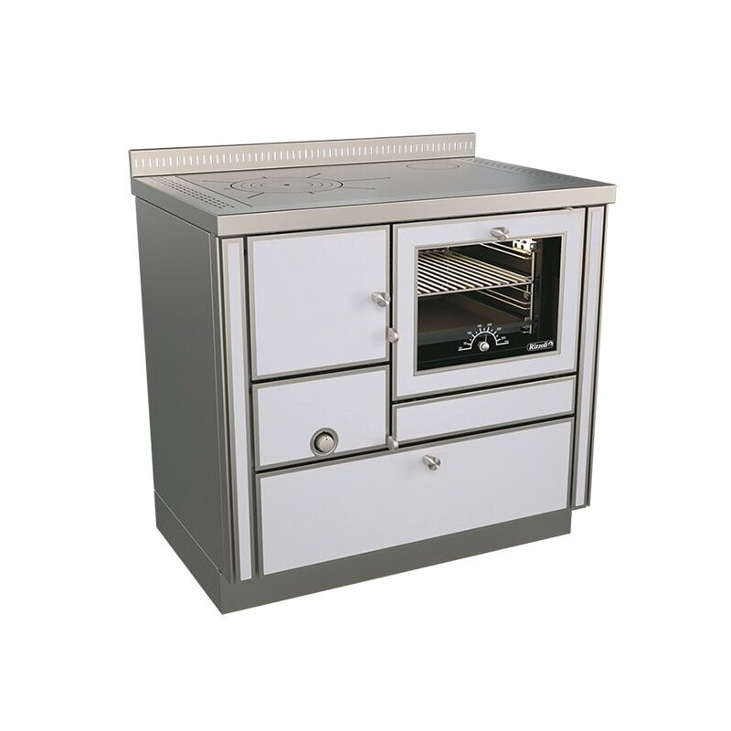 Holzherd Rizzoli - Serie RI mit Backofen - RI 90 - 8  kW - Variant