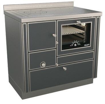 Holzherd Rizzoli - Serie RI mit Backofen - RI 90 - 8  kW - Variant