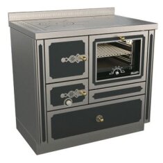 Holzherd Rizzoli - Serie RI mit Backofen - RI 90 - 8  kW - Epoka