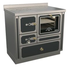 Holzherd Rizzoli - Serie RI mit Backofen - RI 90 - 8  kW - Epoka