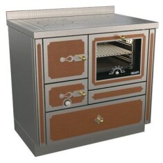 Holzherd Rizzoli - Serie RI mit Backofen - RI 90 - 8  kW - Epoka