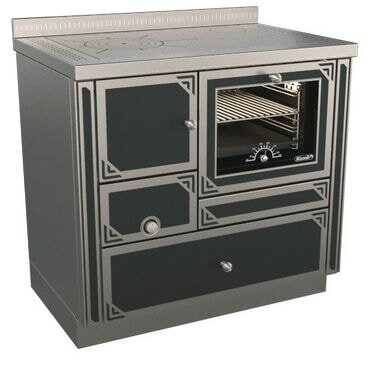 Holzherd Rizzoli - Serie RI mit Backofen - RI 90 - 8  kW - Epoka