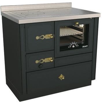 Holzherd Rizzoli - Serie RI mit Backofen - RI 90 - 8  kW - Epoka