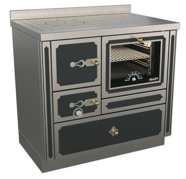 Holzherd Rizzoli - Serie RI mit Backofen - RI 90 - 8  kW - Epoka