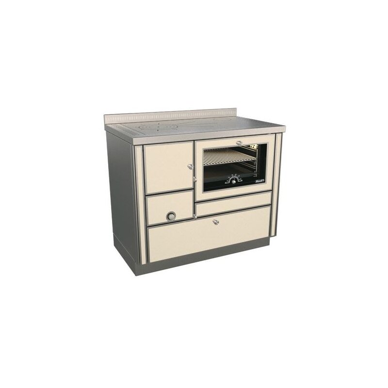 Holzherd Rizzoli - Serie RI mit Backofen - RI 100 - 8  kW - Variant