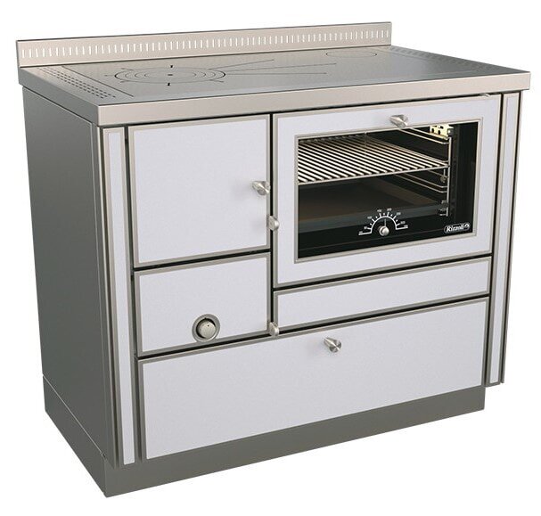 Holzherd Rizzoli - Serie RI mit Backofen - RI 100 - 8  kW - Variant