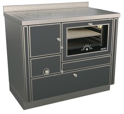 Holzherd Rizzoli - Serie RI mit Backofen - RI 100 - 8  kW - Variant